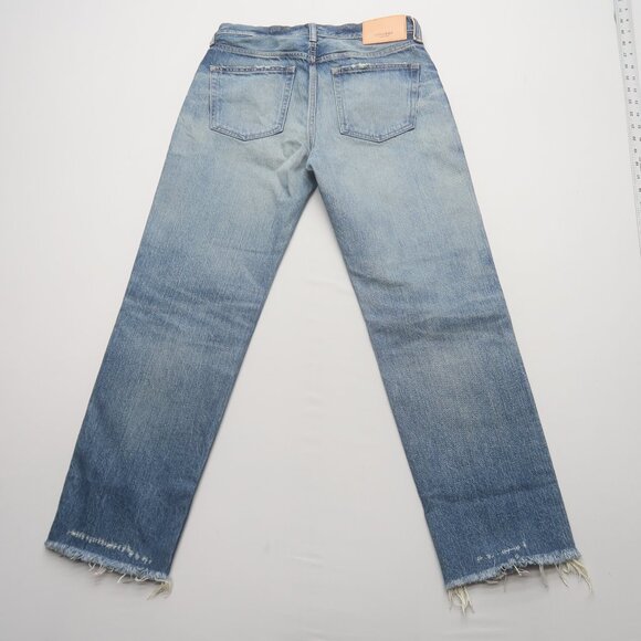 Moussy Vintage Womens Sayville Boys Jeans Mid Rise Straight Size 25 - Picture 5 of 13